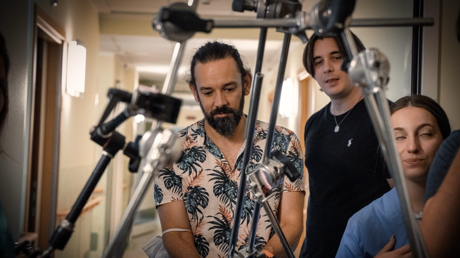 Behind the scenes photo