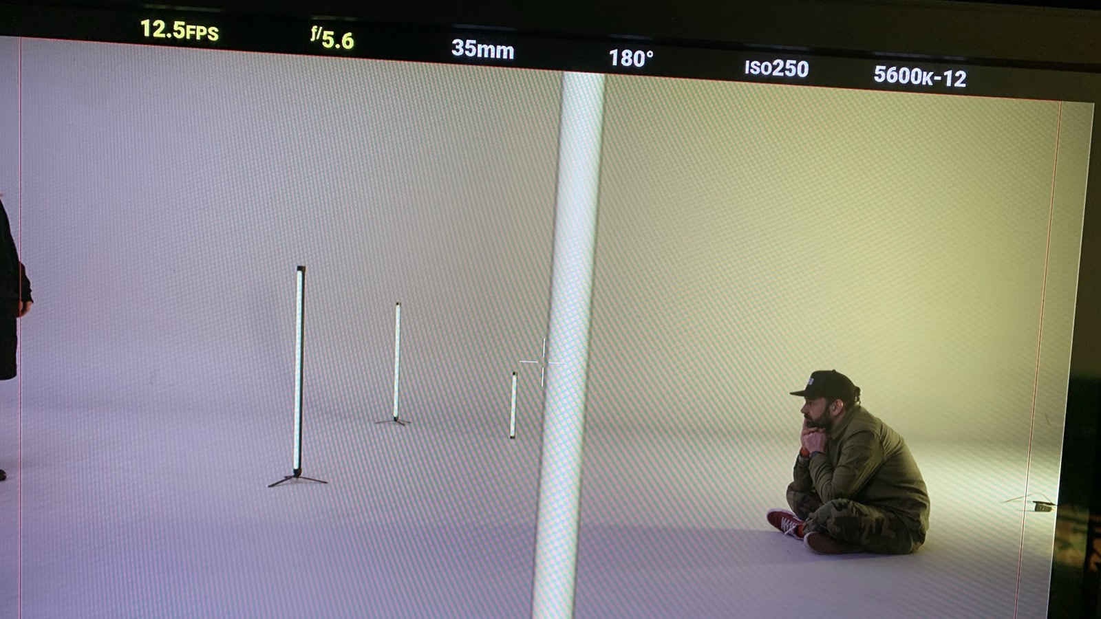 Behind the scenes photo