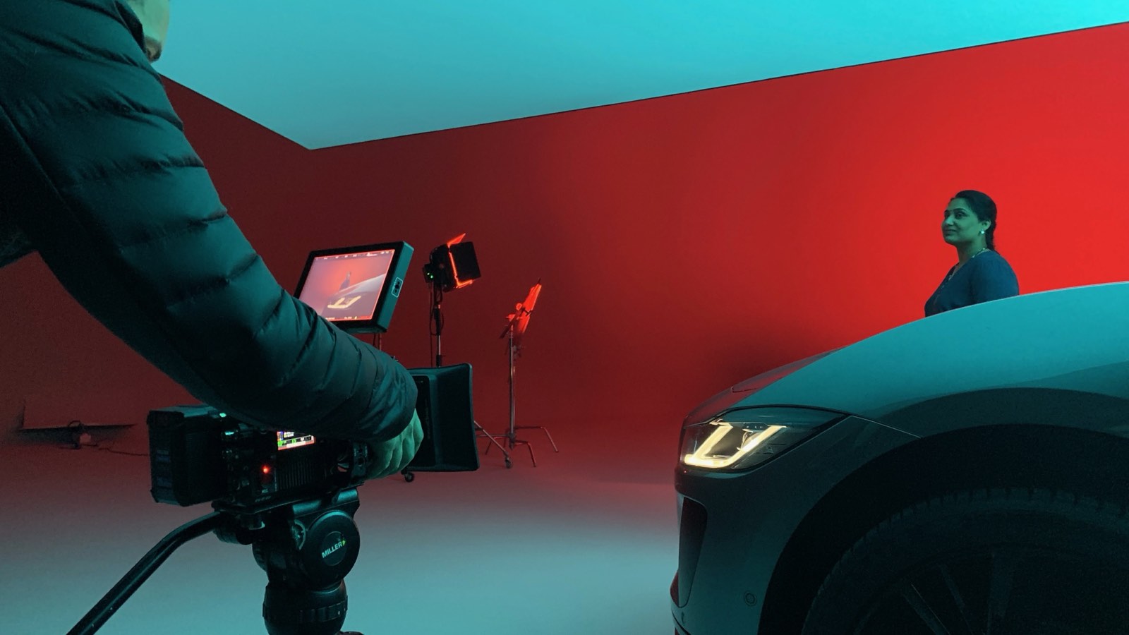 Behind the scenes photo