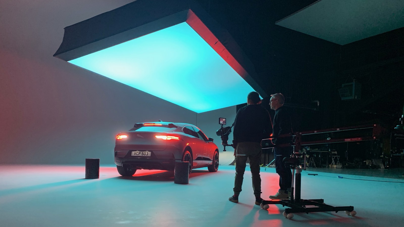 Behind the scenes photo